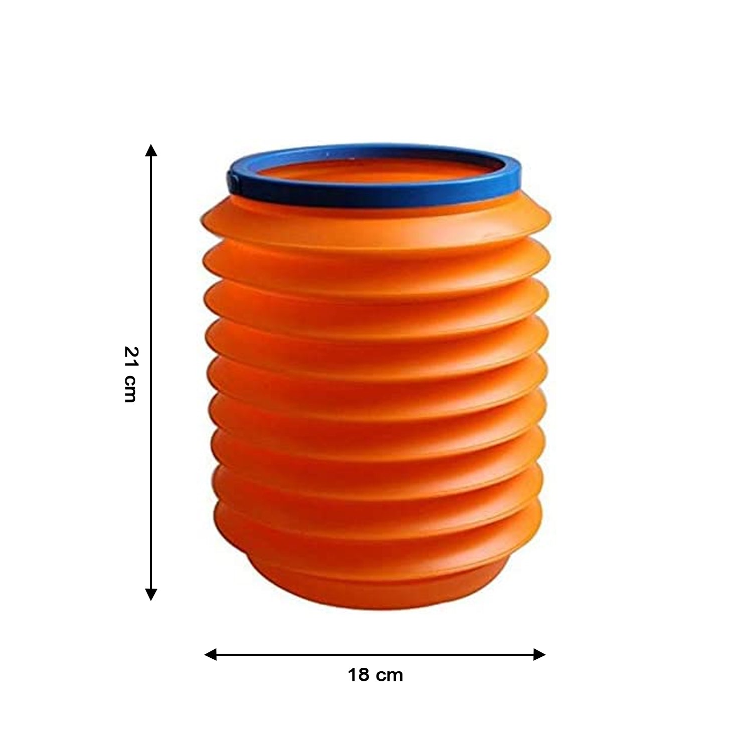 0245 Foldable Storage Bucket , Water Container & Dustbin Multiuse Bucket For Home , Car & Kitchen Use Bucket 0245 Foldable Storage Bucket , Water Container & Dustbin Multiuse Bucket For Home , Car & Kitchen Use Bucket
